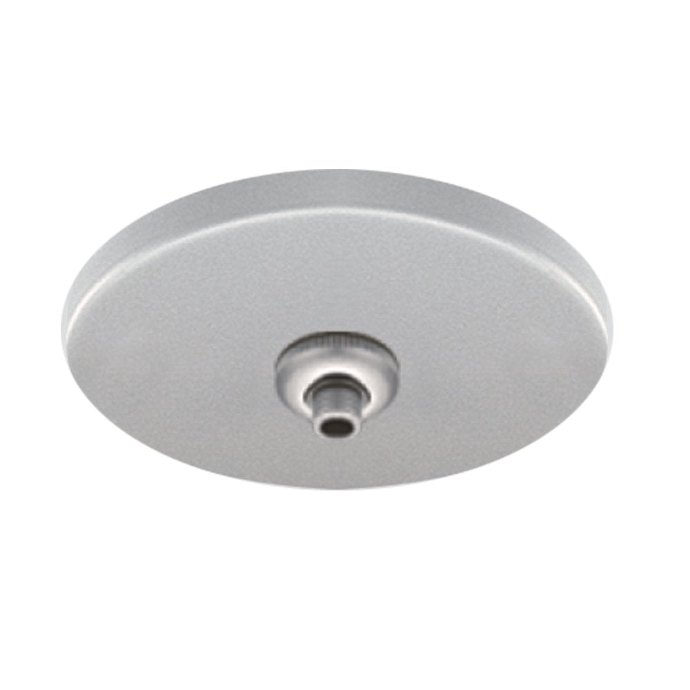 Jesco Lighting Ceiling Mono & Multipoint Fixture, Chrome, Aluminum, Model QAC-1C-RTCH