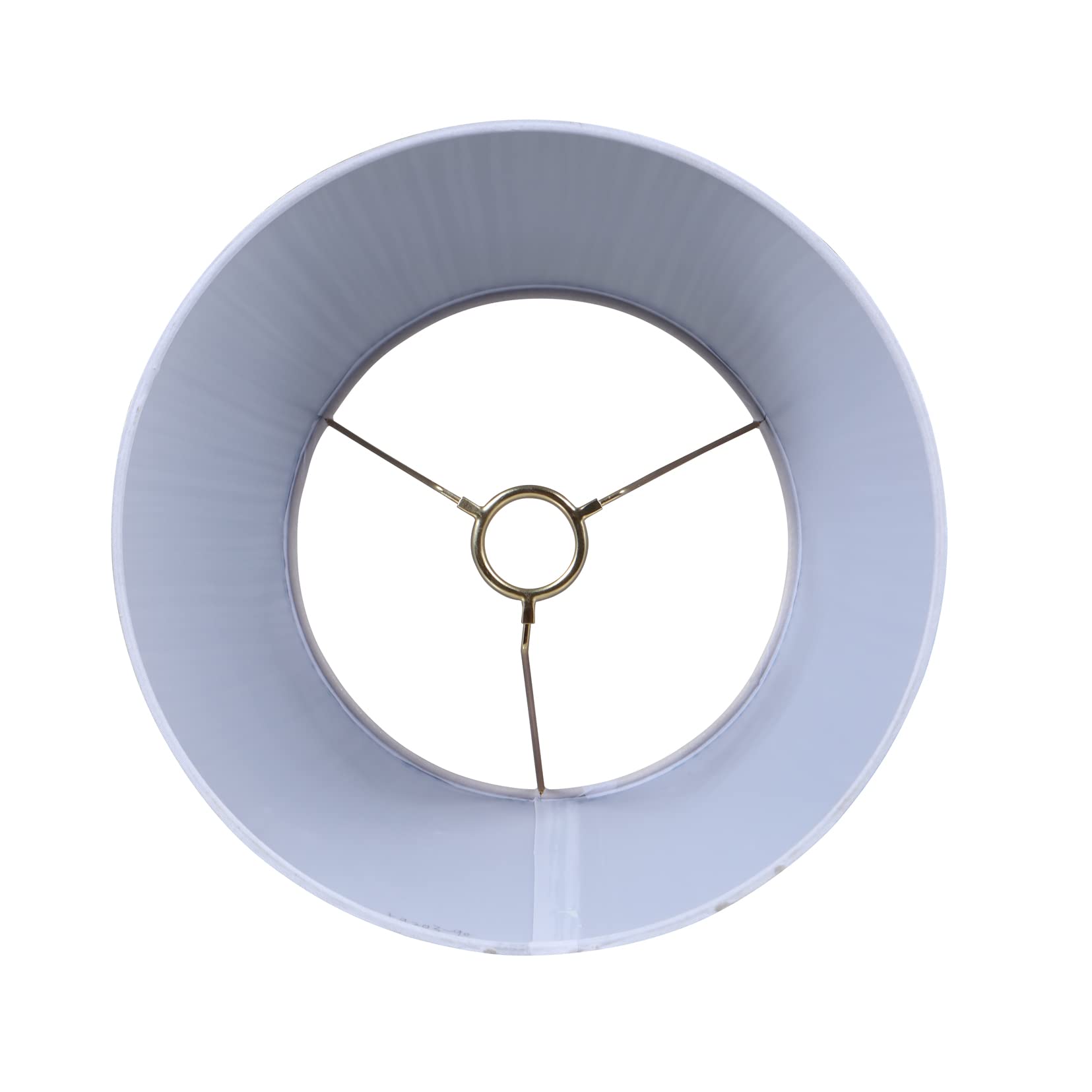 Aspen Creative 59205, Empire Uno Lamp Shade, Dark Blue, 7-7/8&quot; Top X 11-3/4&quot; Bottom X 7-1/2&quot; Slant Height, Slip Uno 33Mm