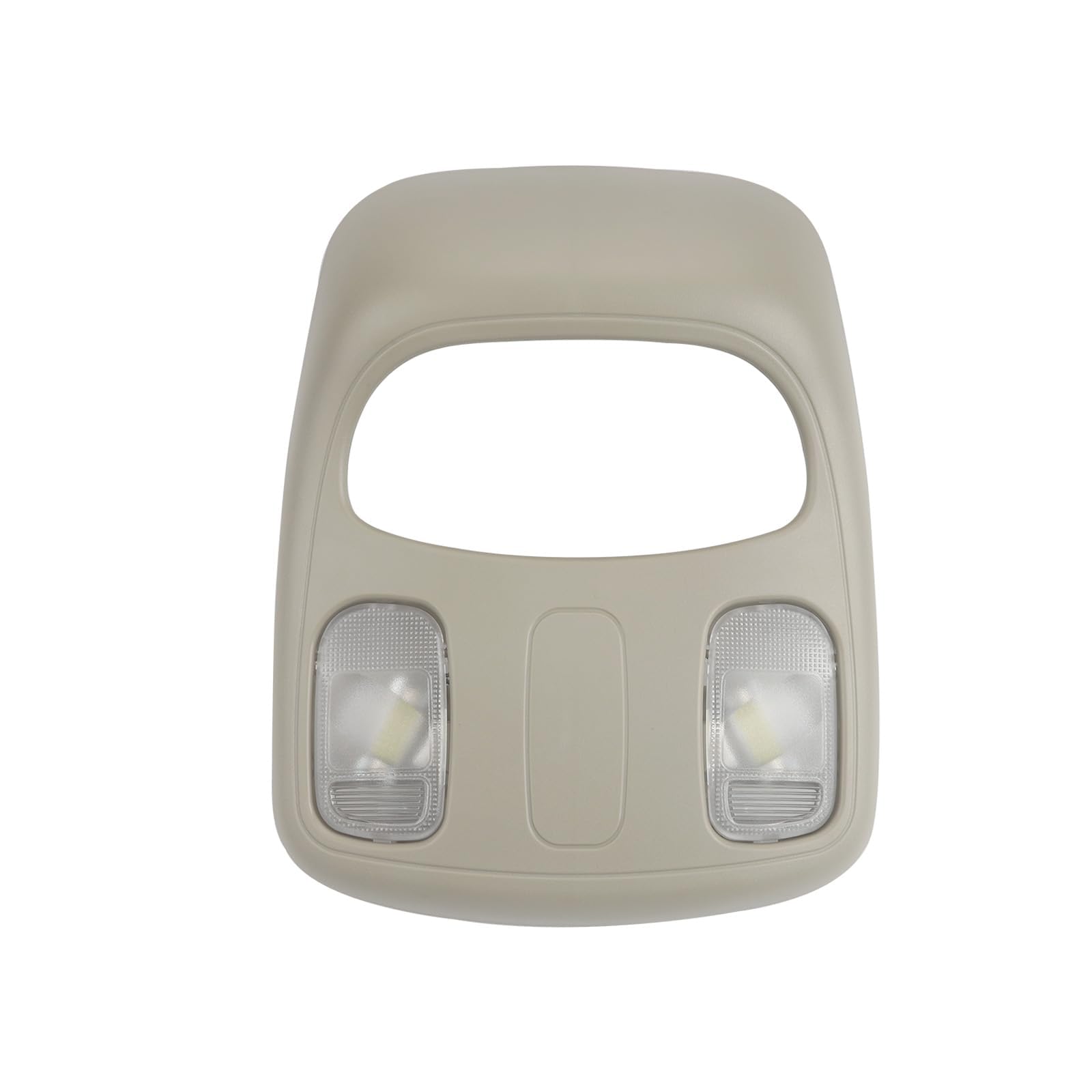 Overhead Console Dome Light LED Map Reading Light Lamp Assembly Upgraded Fits for 2002-2010 Dodge Ram 1500 2500 3500 4500 5500 Replaces# 1DK78BD1AA