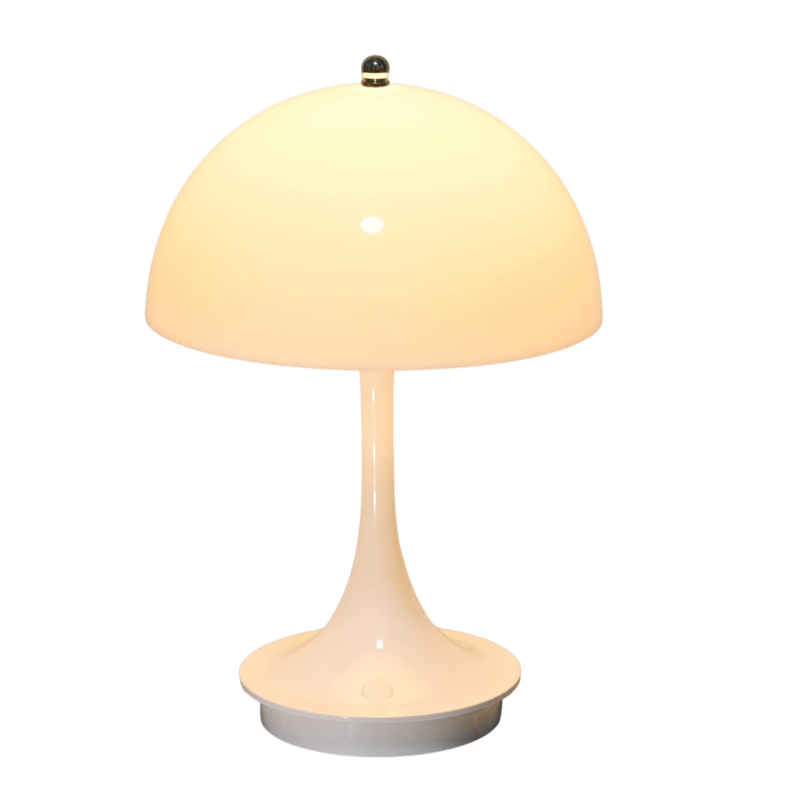Sveudvdis Flower Bud Lamp Modern Flowerpot Cordless Mushroom Touch Table Lamp 3 Mode Dimmable Rechargeable Desk Lamp,Night Light