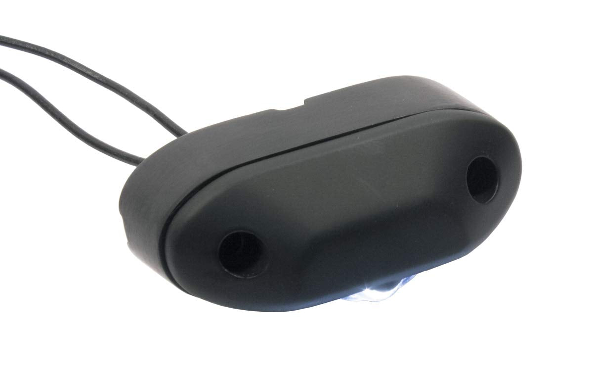 Peterson 290C LED License Top Mount Oval Single Diode, 3 x 1.23