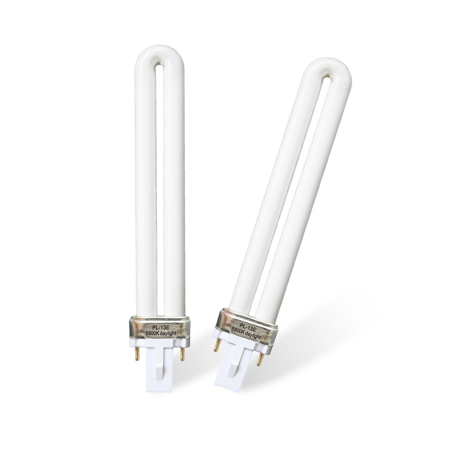 Dameiol PL13-E 13W Compact Fluorescent Light Bulb, 5500K Natural Daylight, G23 Base, 2 Pack