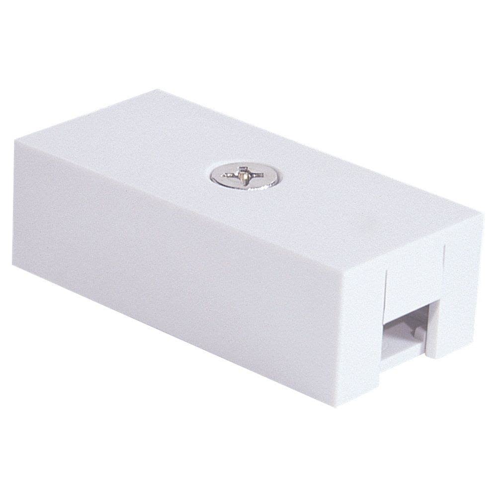 Generation Lighting 9459-15 Connectors and Accessories Miniature Wiring Compartment/Splicer Under Cabinet Fixture, White Finish,