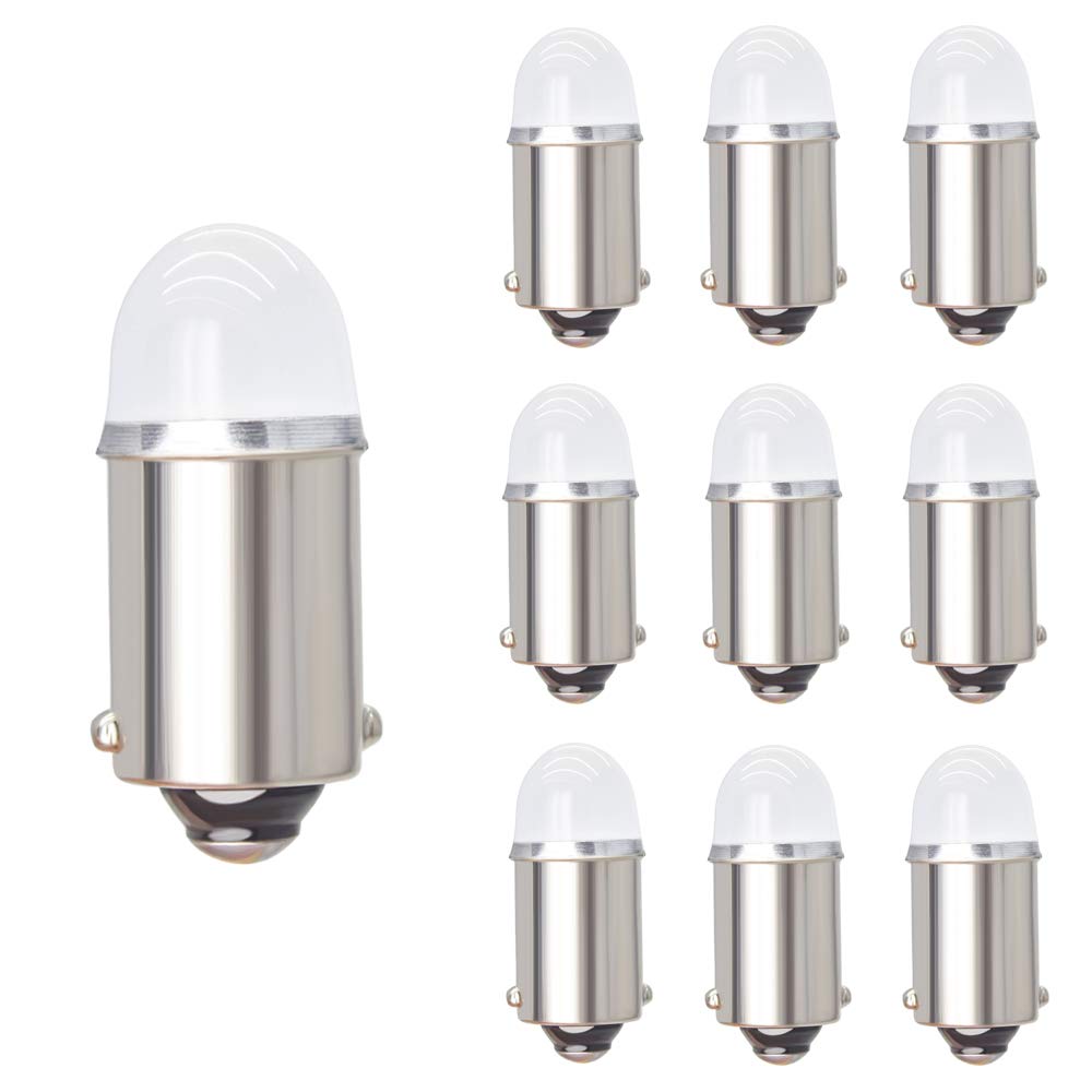 Yoper BA9S 53 57 1895 64111 LED Light Bulb for Car 12V Deep Blue