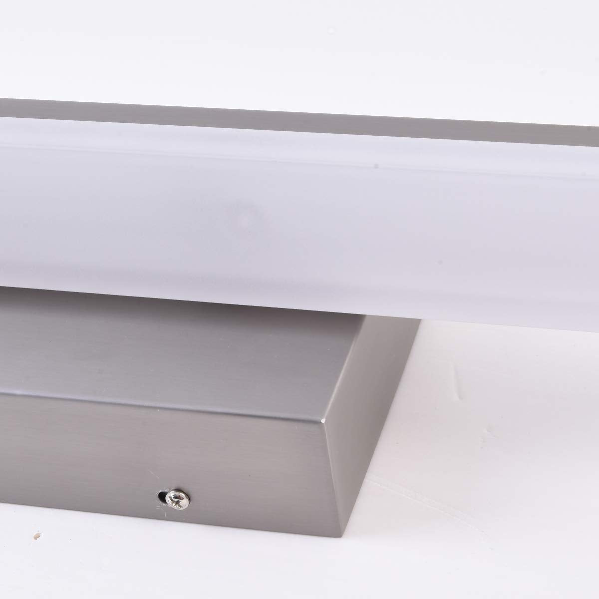 Mirrea 36In Modern Led Vanity Light For Bathroom Lighting Dimmable 36W Brushed Nickel (Cold White 5000K)