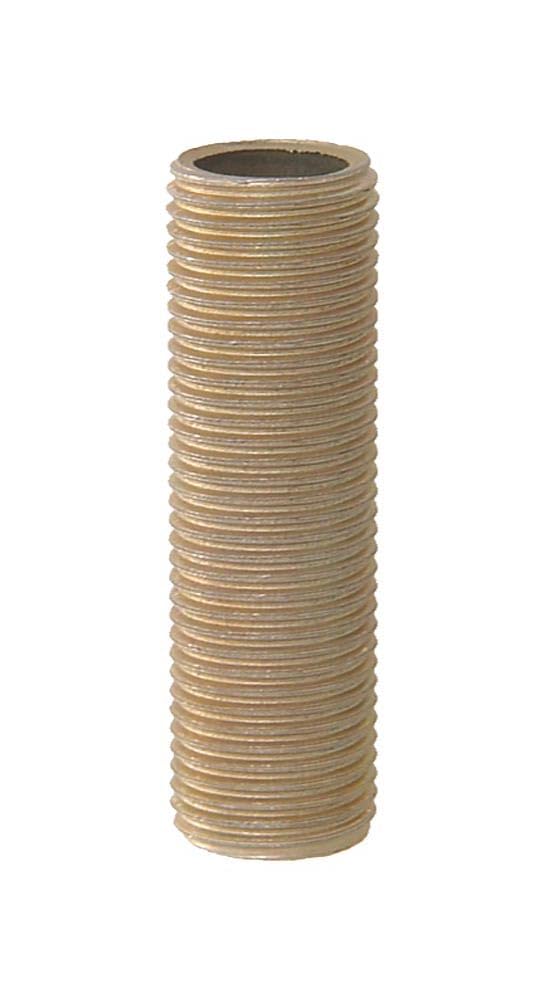 B&P Lamp 3/8 Ip Steel All Thread Nipple, 3'' Long