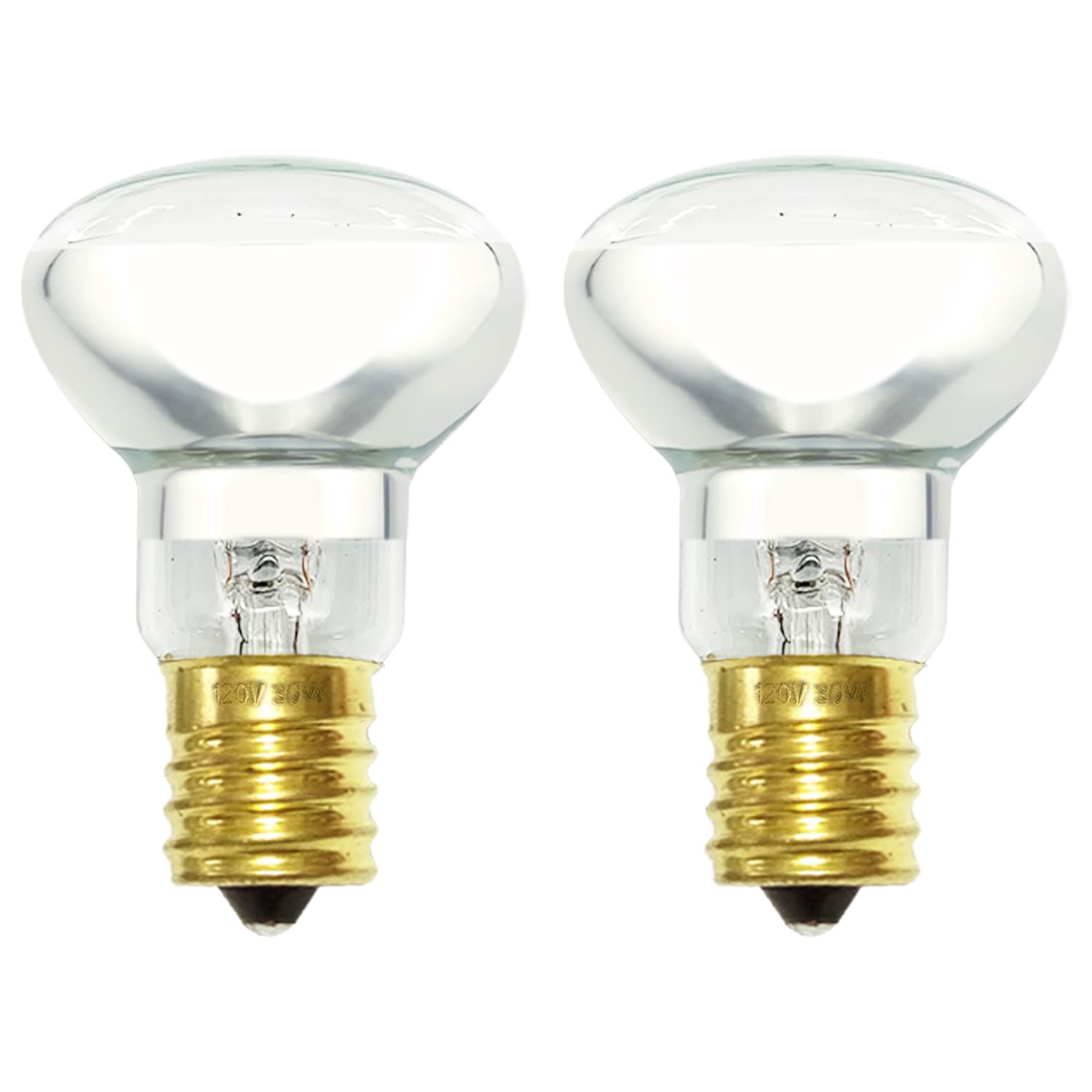 Stemclas R39 E17 Replacement Bulbs, 30 Watt, 2 Pack, Copper, Liquid Motion Lamp, 16-Inch