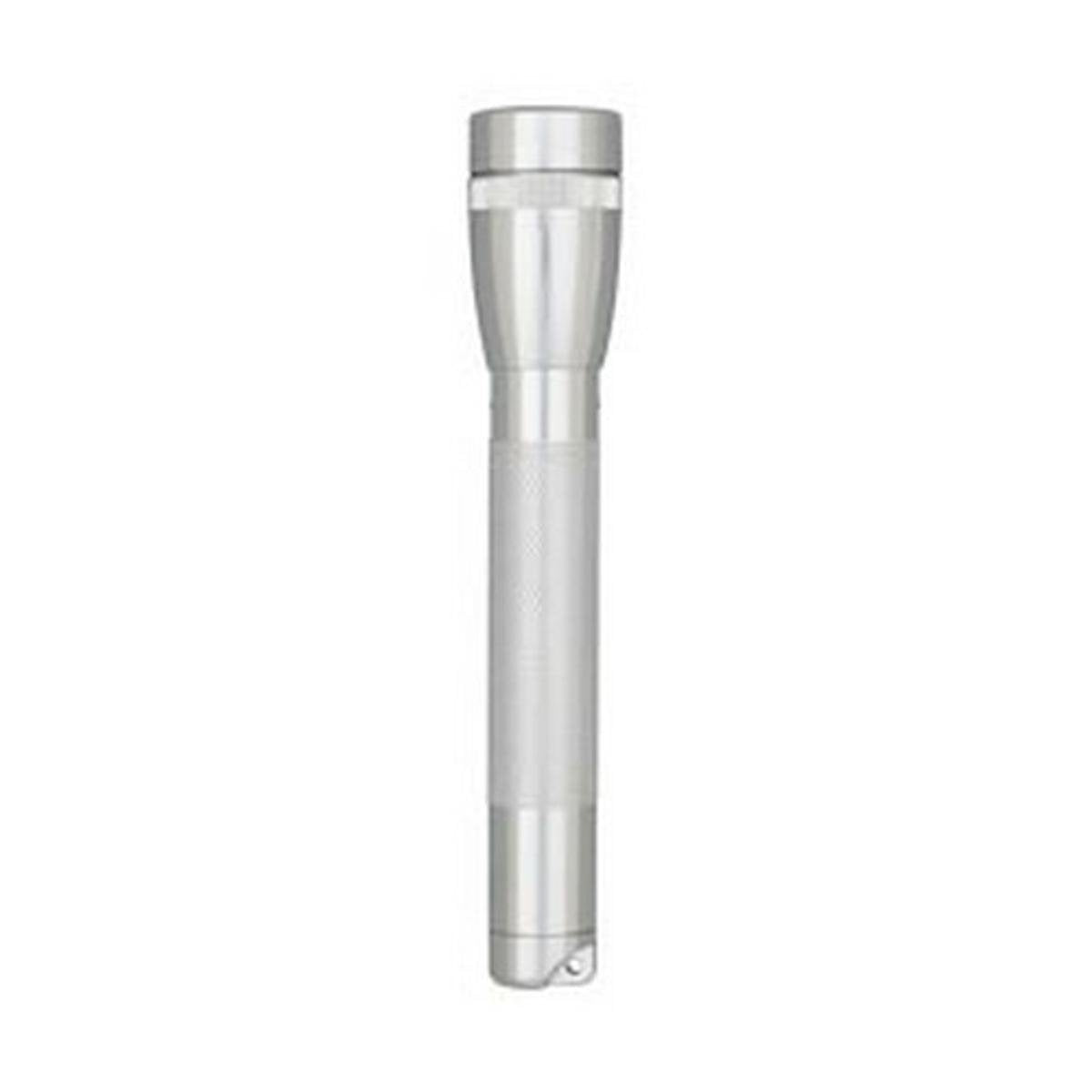 Maglite Mini Led 2-Cell Aa Flashlight With Holster, Silver