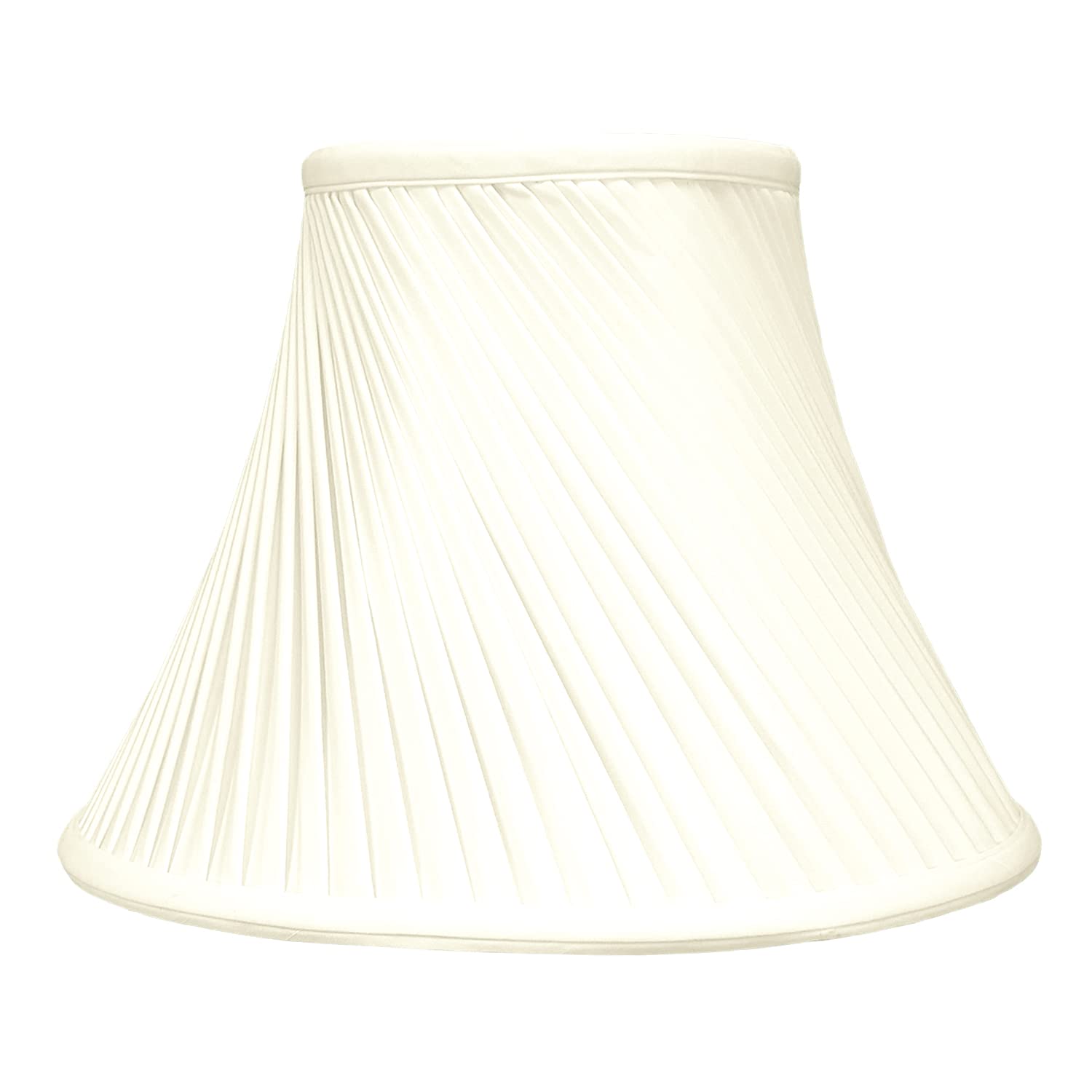 Royal Designs Bs-717-12Eg Twisted Pleat Basic Lamp Shade, 6 X 12 X 9, Eggshell