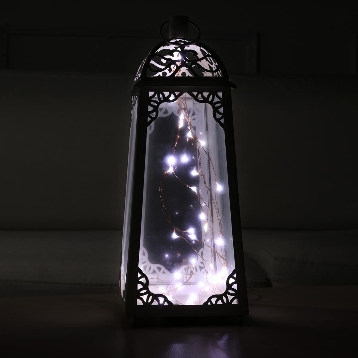 Mikasol Fairy Lights Battery Operated, 16 Packs Mini 3*Aaa Battery Powered Copper Wire Led Starry String Lights Firefly Lights For Bedroom, Christmas, Parties, Decoration (5M/16Ft Cool White)