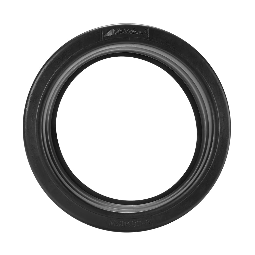 Maxxima M50400-B Black 4'' Vinyl Round Grommet For Standard Stt And Backup Light