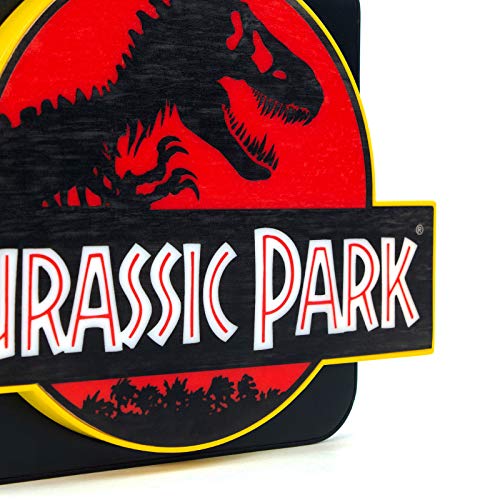 Numskull Jurassic Park 3D Lamp - Ambient Wall Light, 25.7x21.6x8.7 cm, Plastic, Official Jurassic World Merchandise