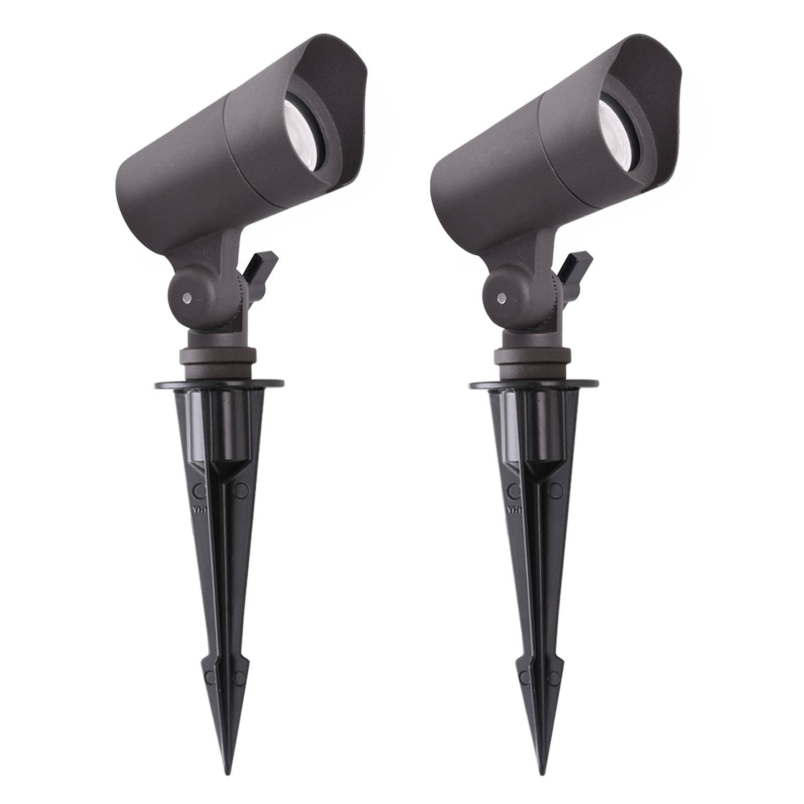 E ENERGETIC LIGHTING LED Landscape Lights, 12V, Warm White 3000K, Outdoor Waterproof, Aluminum, 2 Pack
