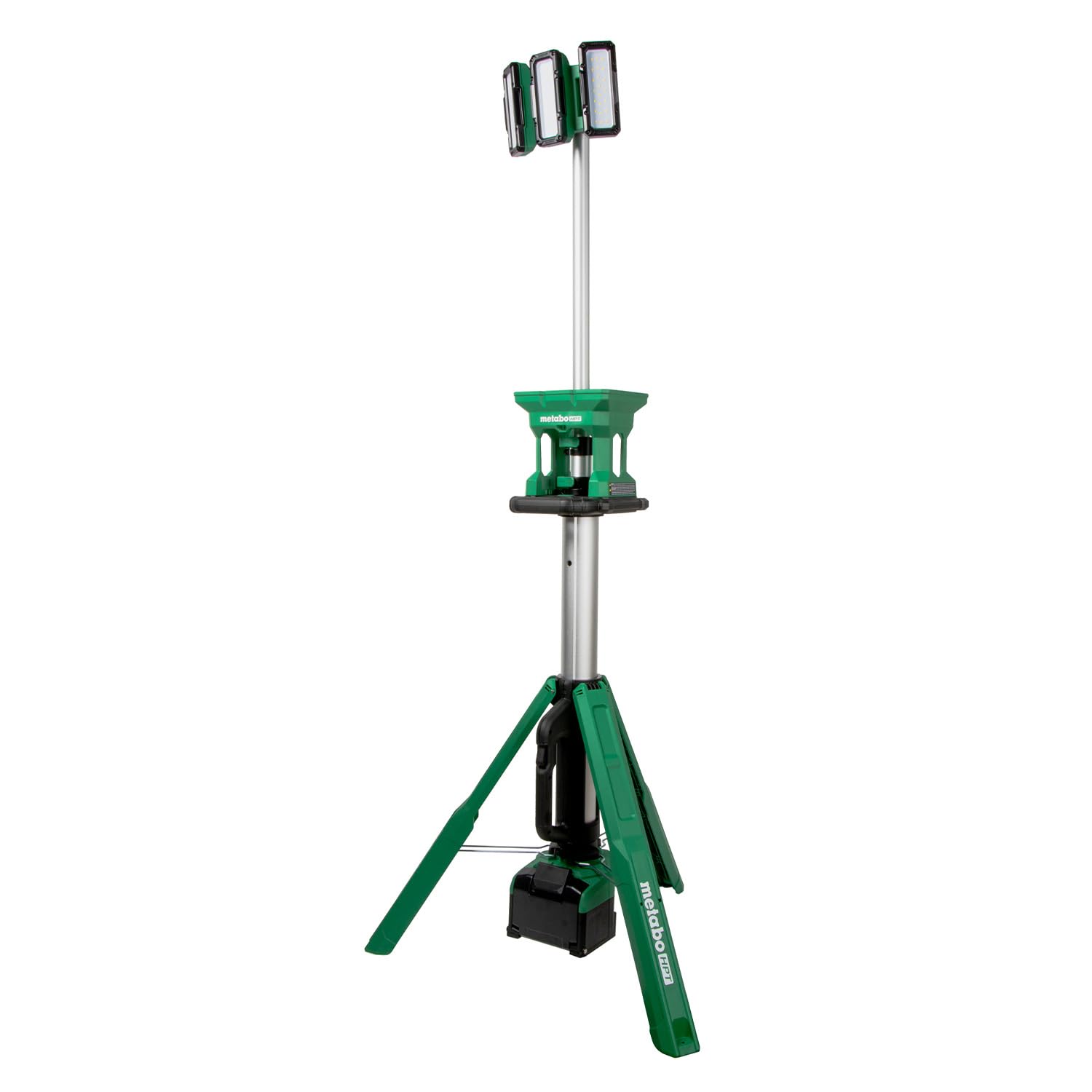 Metabo HPT 18V MultiVolt Cordless 4,000 Lumen LED Tripod Site Light, Water & Dust Resistant, Up to 16.8 Hours Long Lasting Light
