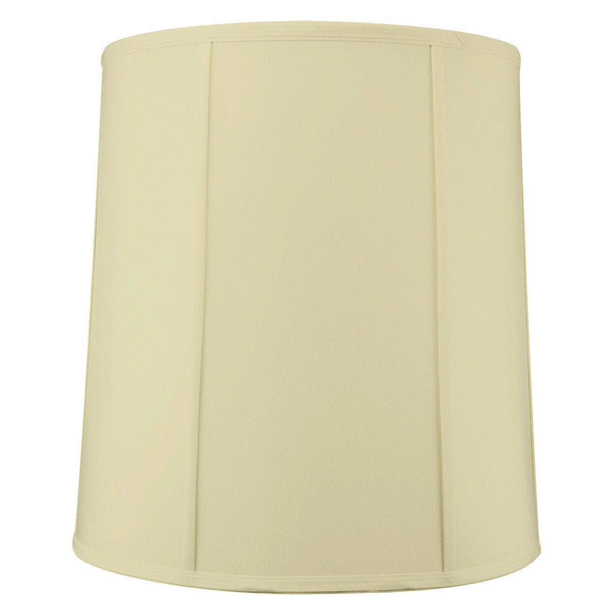 Homeconcept Prestige Tall Drum Lampshade, 14X16X17, Eggshell Silk, Model 141617Dres, Cylinder Replacement For Table Lamps