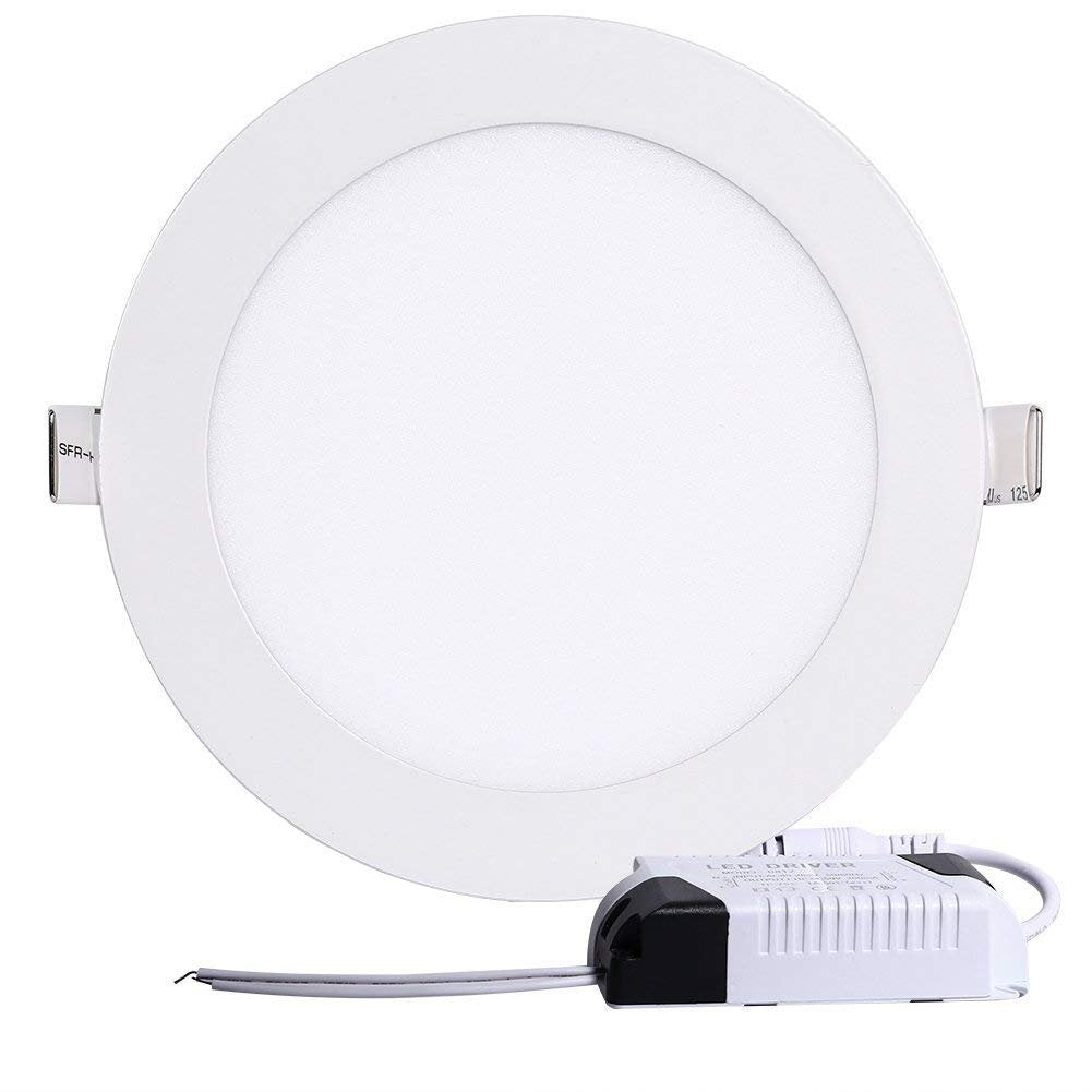 Superdream Energy Saving 600Lm 3 Watt 3-Inch Retrofit Led Recessed Lighting Fixture, 6000K Daylight Pack Of 2