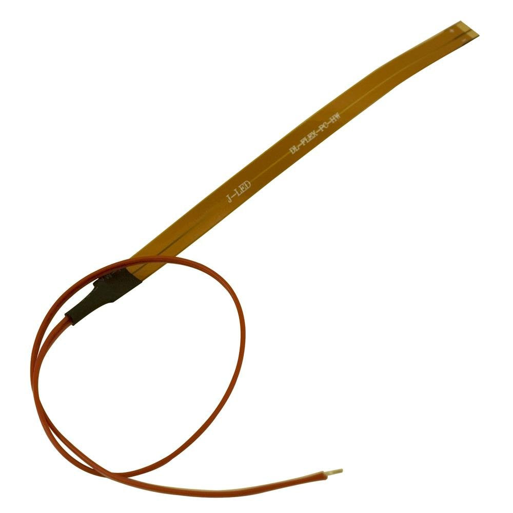 JESCO Lighting DL-FLEX-PC-HW 19&quot; Input Power Connector. 13-1/2&quot; wire / 5-7/8&quot; FLEX-UP tape. Connects hard-wire equipment to DL-FLEX-UP.