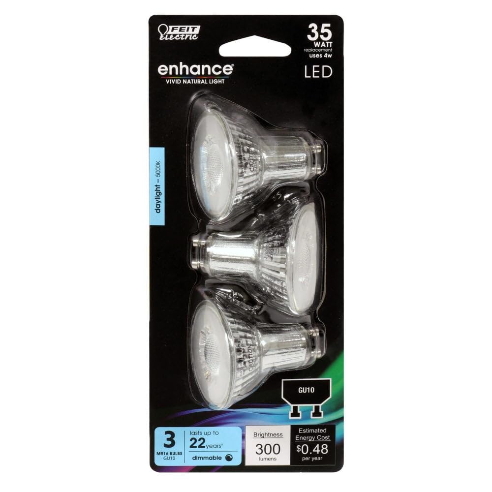 Feit Electric Bulb Led Dim Mr16 300L 5K 3Cd