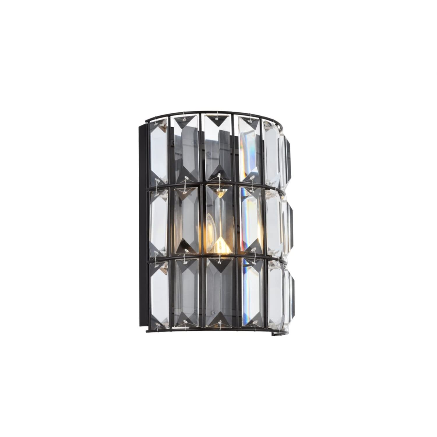 Living District Blair 1-Light Metal Led Wall Sconce in Oil Rubbed Bronze
