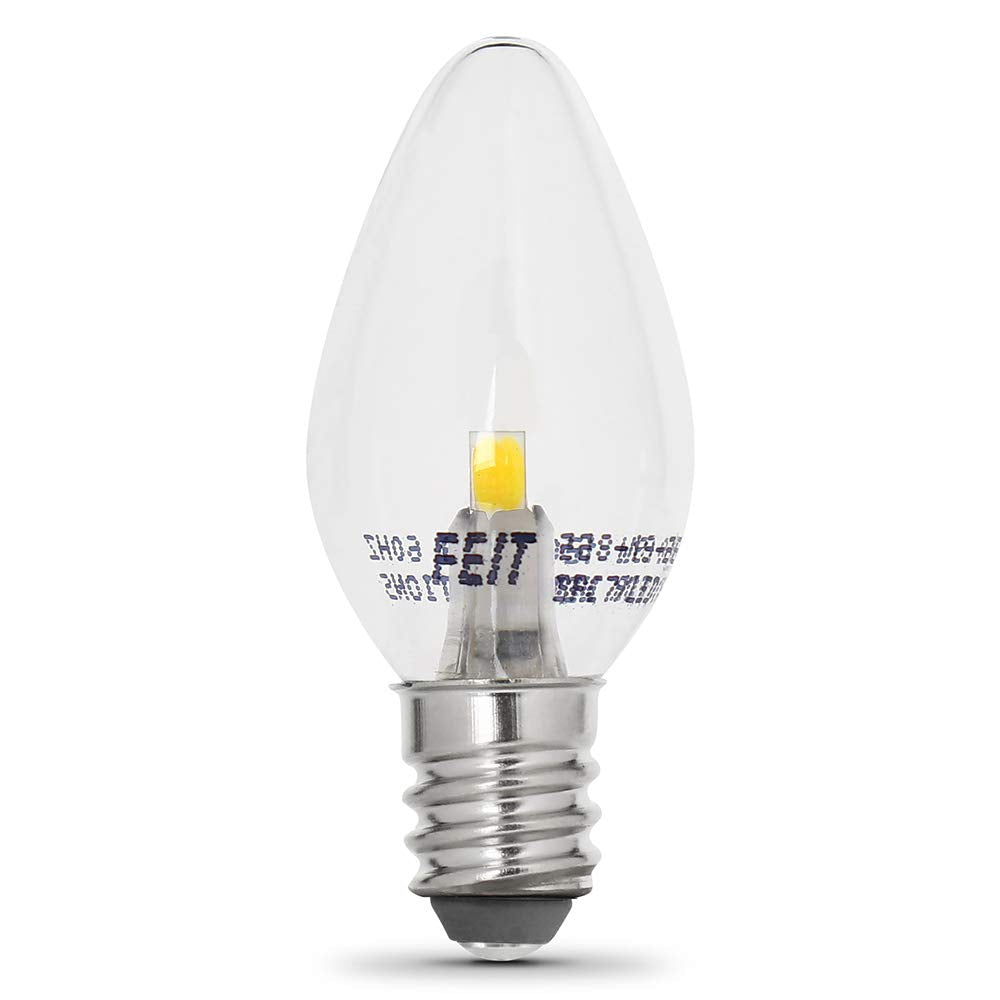 Led E12 C7 Wh 1W 2Pk