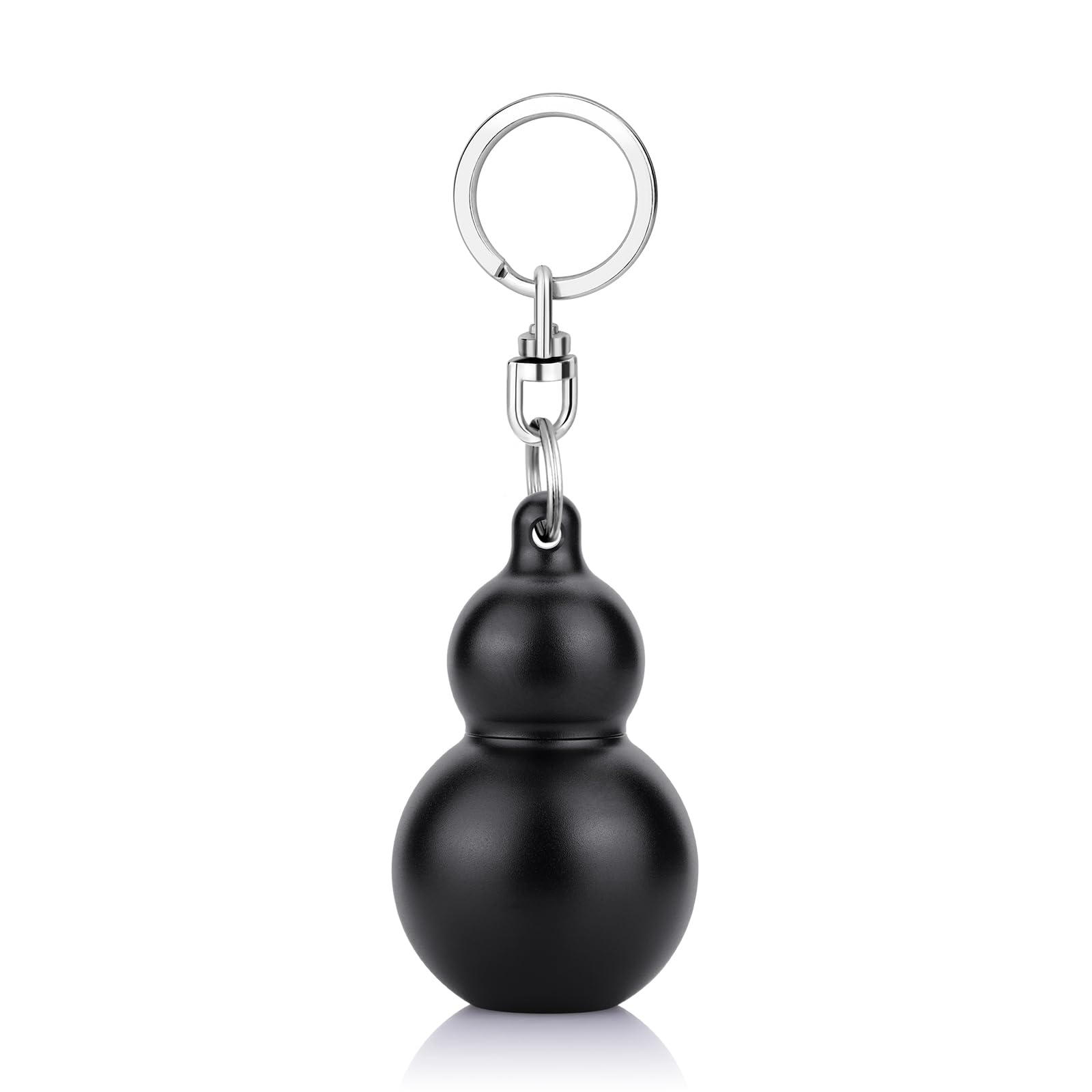 LIGHTFE Mini Flashlight Keychain Jewelry Mini Light Handheld Emergency Light (Mini02 Black)
