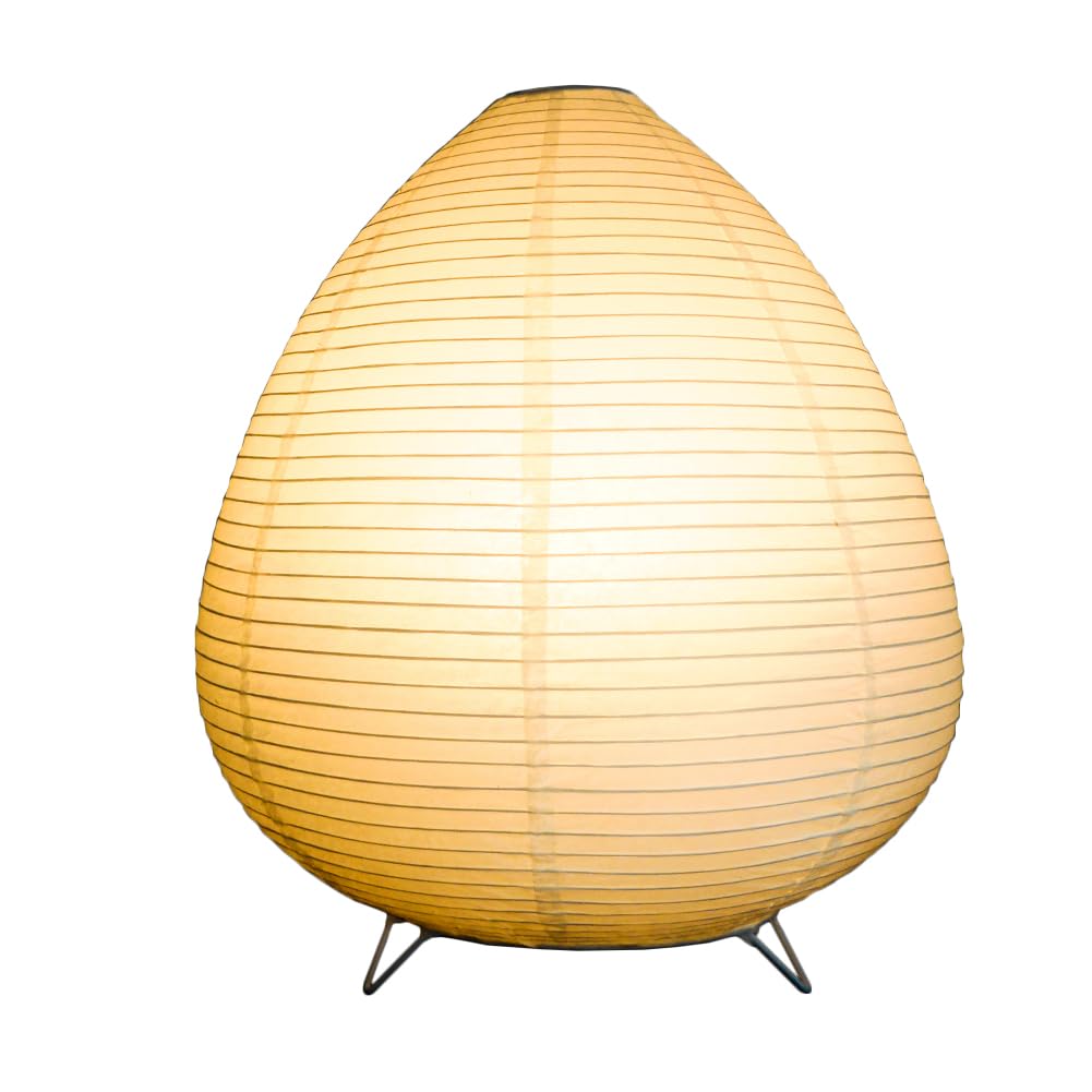 Yy Yearchy Table Lamp Paper Lamp Able Lamp Standing Lamps With Rice Paper Shade For Bedroom Livingroom (Peach)