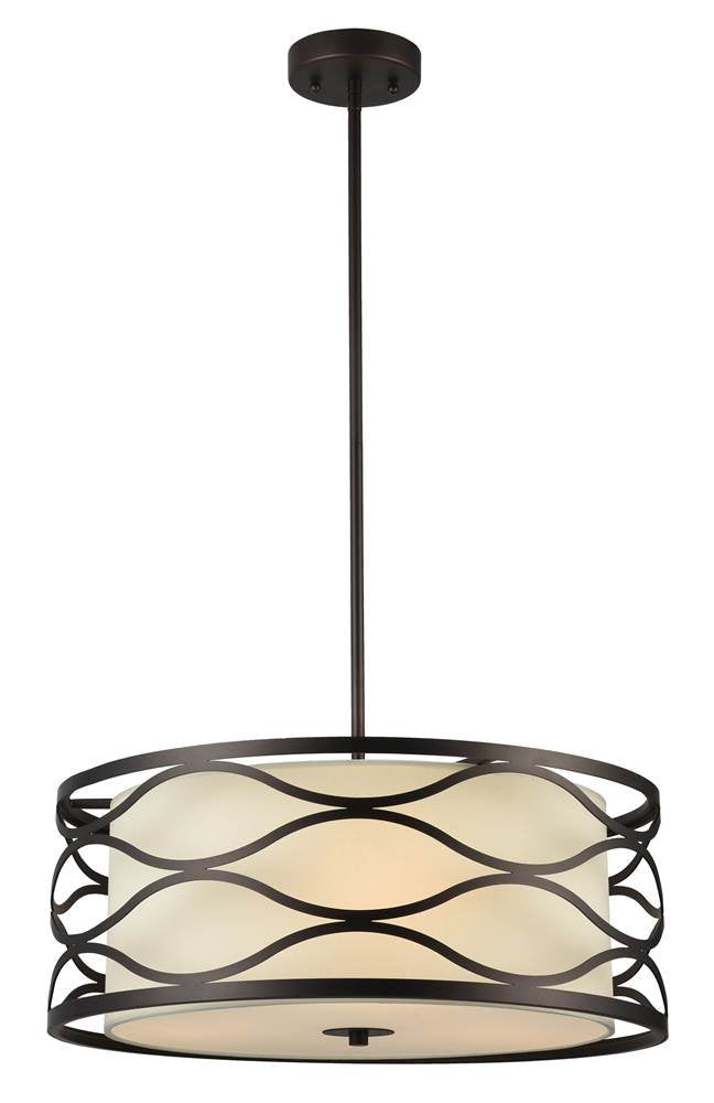 Chloe CH20028RB20-DP3 Pendant, One Size, Rubbed Bronze