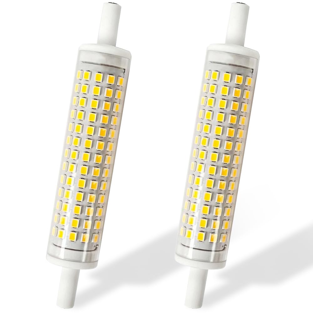 Geminilite R7S Led Bulb 118Mm 14W J118 T3 Led Bulb Floodlight 1500Lm Led Warm White 3000K R7S Led Lamp Replacement For 140W R7S 
