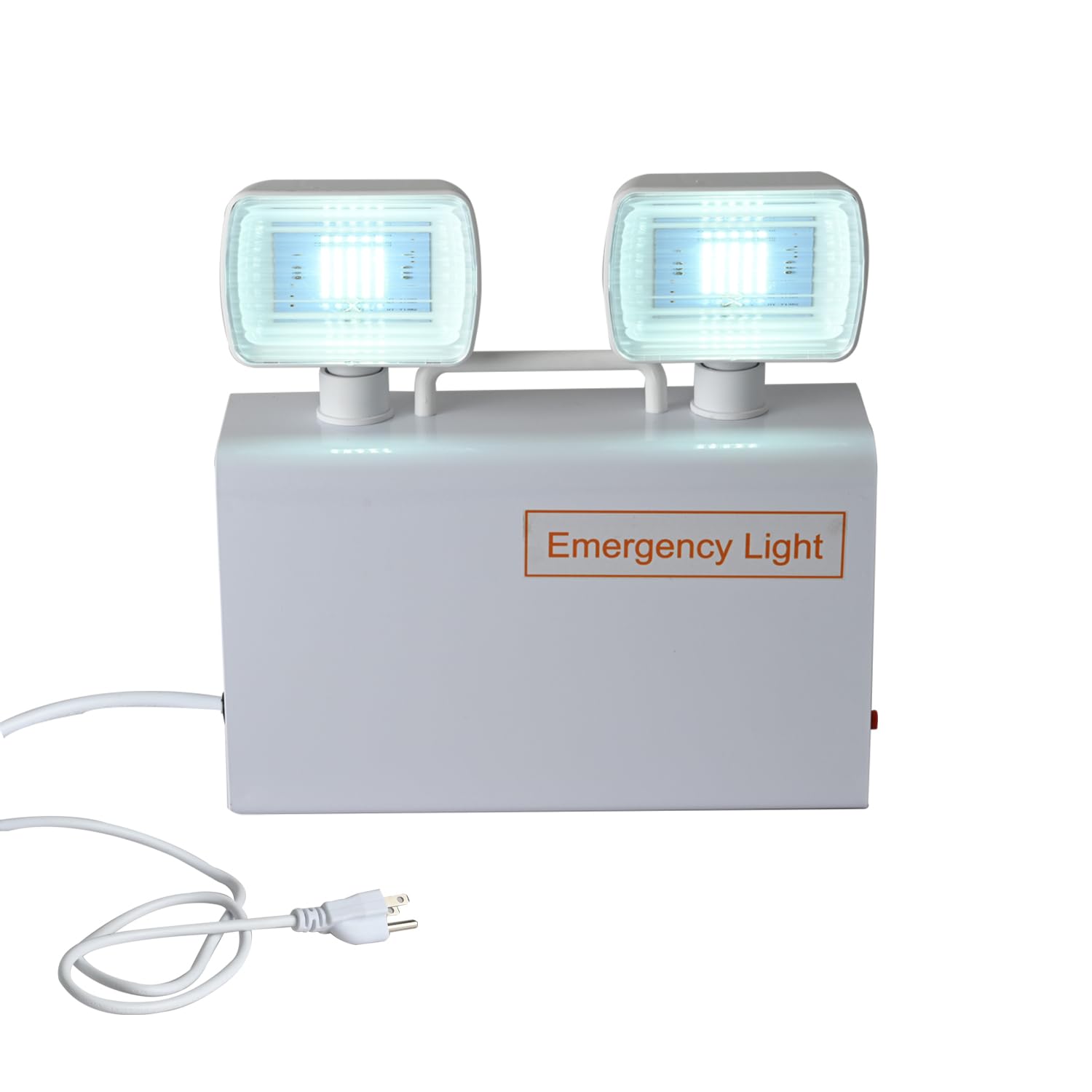 Apmeetlux Emergency Light, 500lm 4Hours Battery Powered LED Backup Light Commercial Exit Fixtures for Business Home Office Night