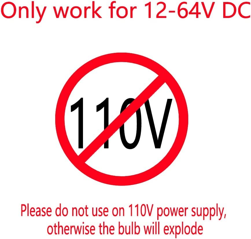 Konpway 12V Low Voltage Led Light Bulbs - Daylight 10W(Only For 12-36V), Pack Of 2