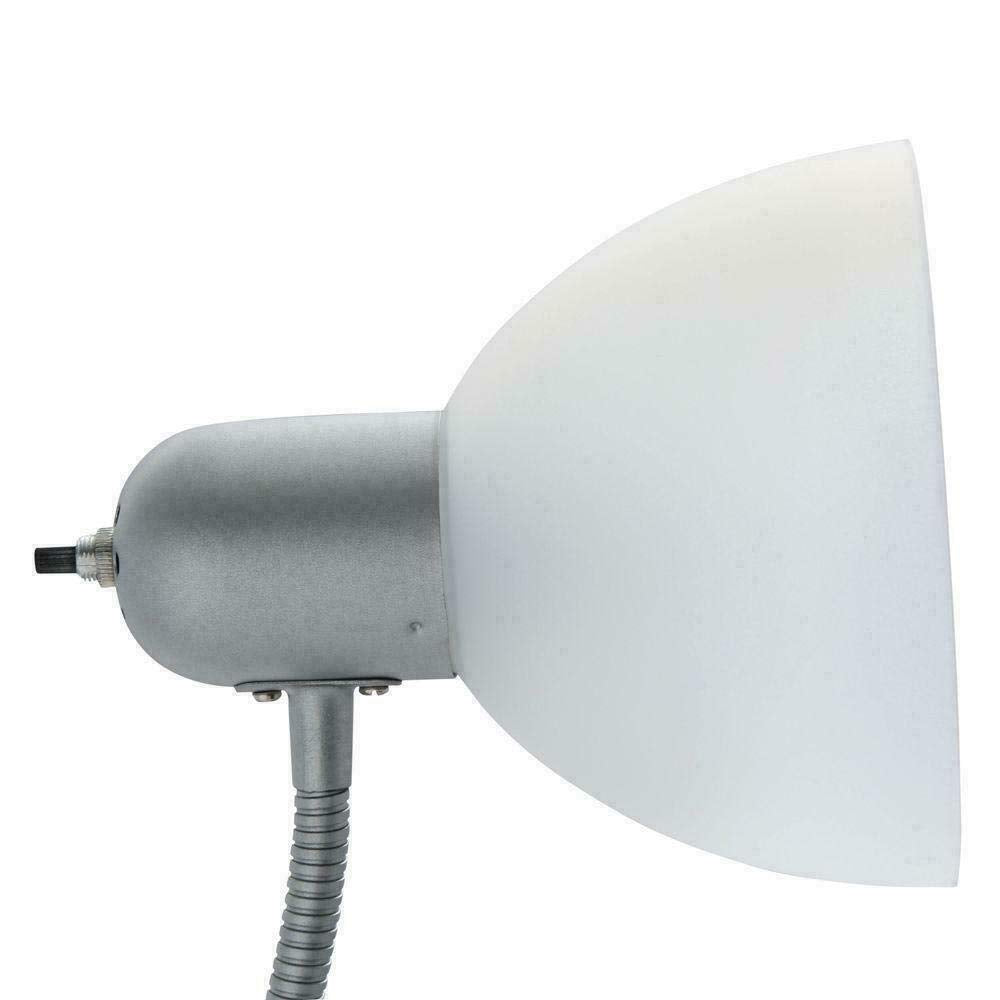 Hampton Bay 71.5 in. Silver Floor Lamp
