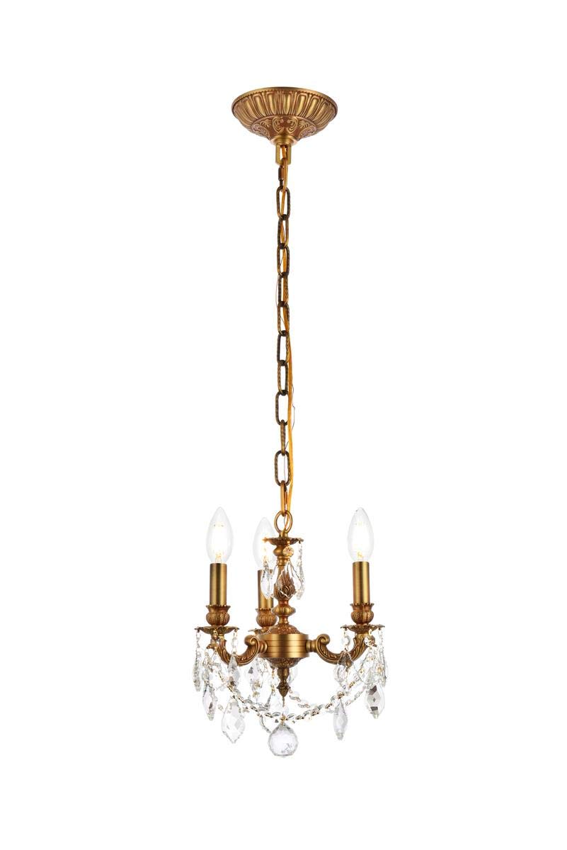 Elegant Lighting 9103D10FG/RC Royal Cut Crystal, 10" x 10"