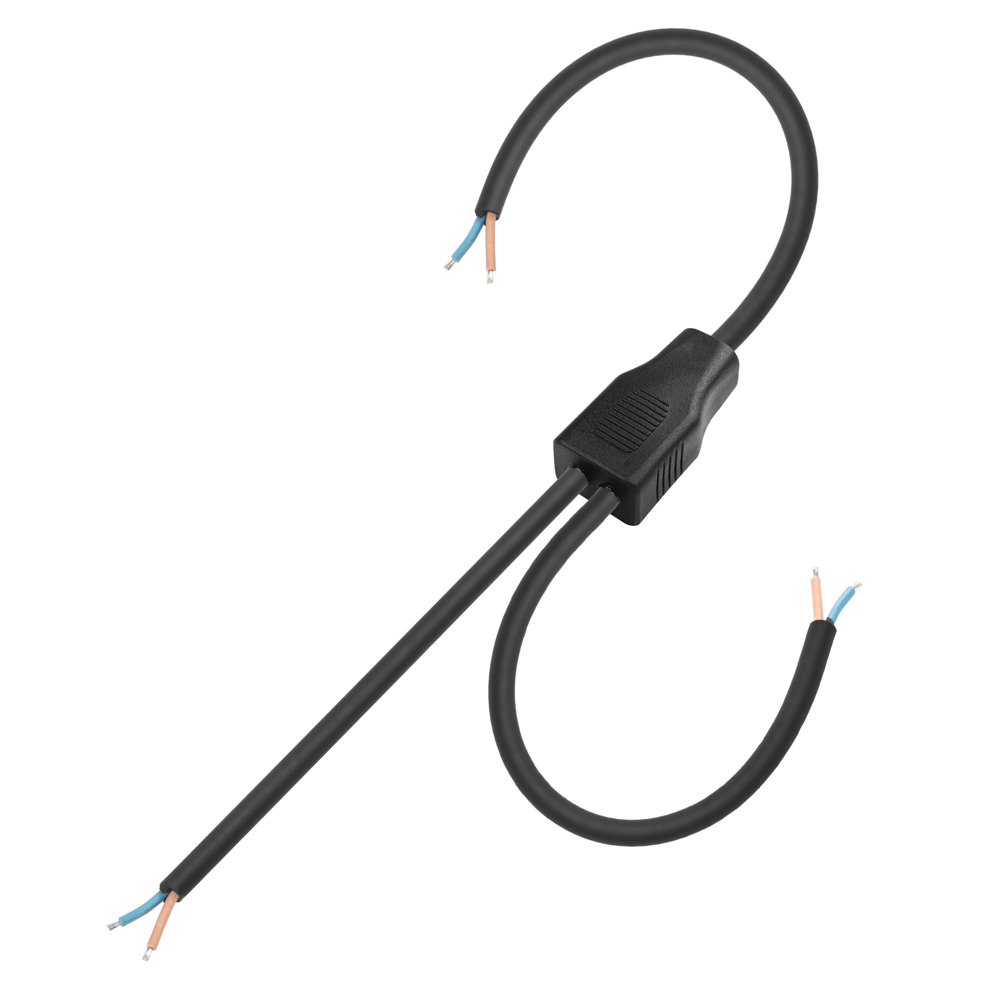 SinLoon 2 Wire Y Splitter Pigtail Cable Outdoor LED Connector Splitter 17AWG Pre-tinned Pigtail Extension Cable for Indoor/Outdo