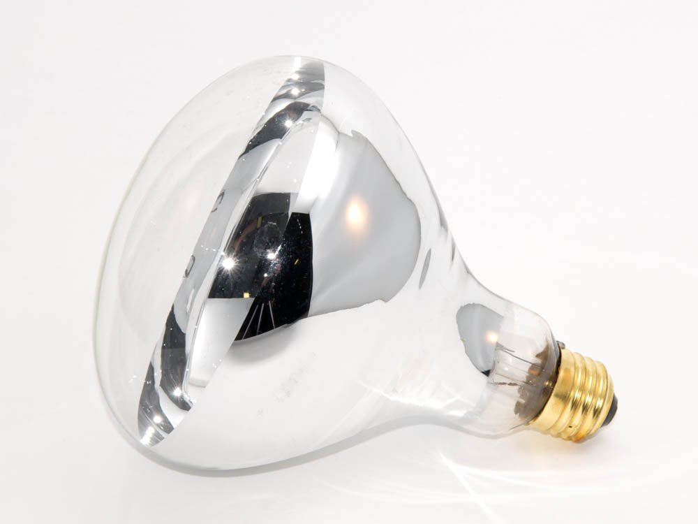 Westinghouse 375W 120V Br40 Clear Heat Lamp Reflector, E26 Base