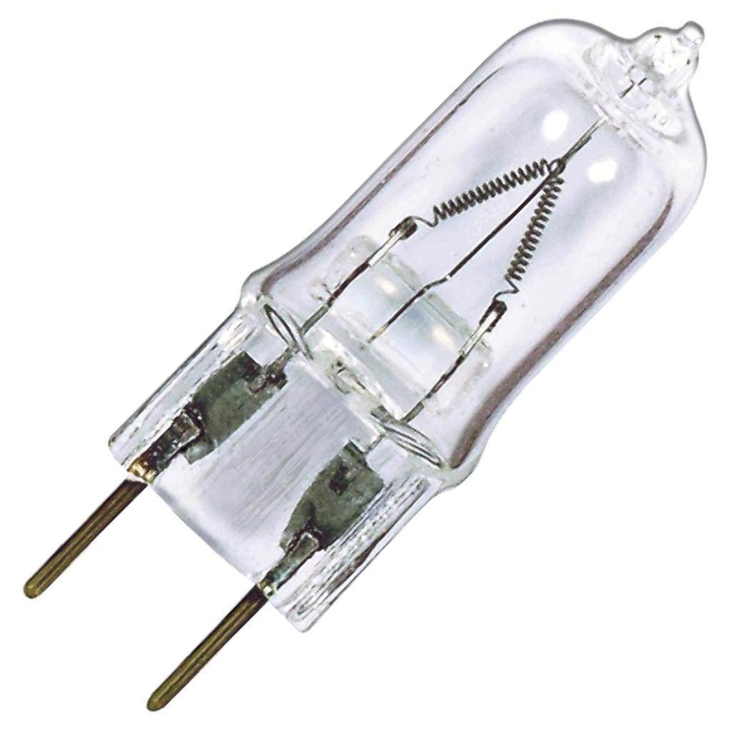 Satco S4611 25 Watt 240 Lumens T4 Halogen G8 Base 120 Volt Clear Light Bulb, Dimmable