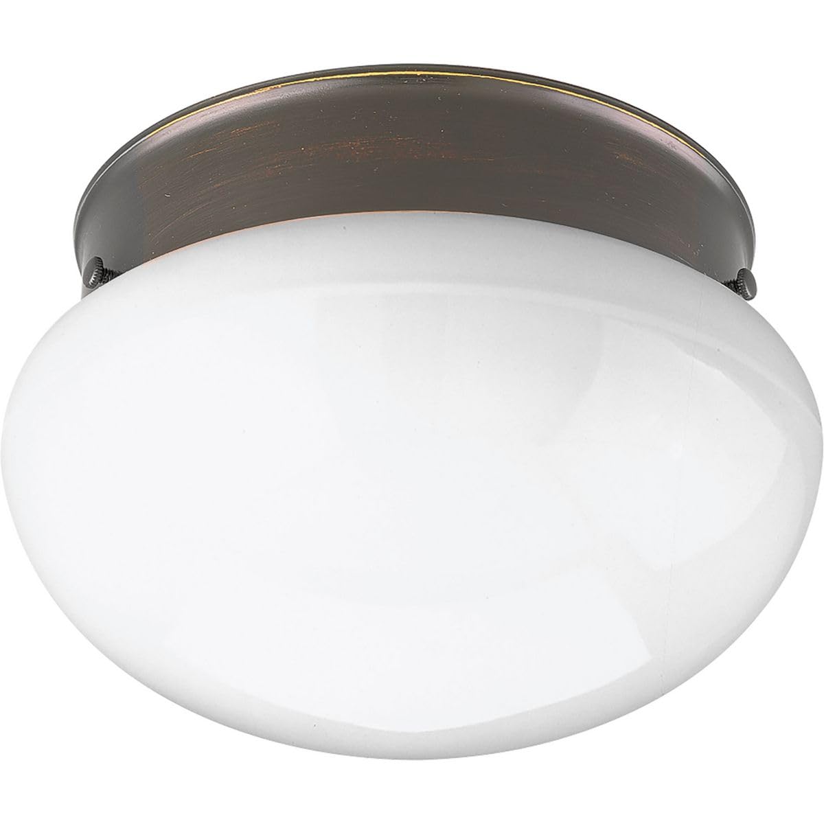 Progress Lighting P3408-20 1-Light Close-To-Ceiling Fixture, Antique Bronze