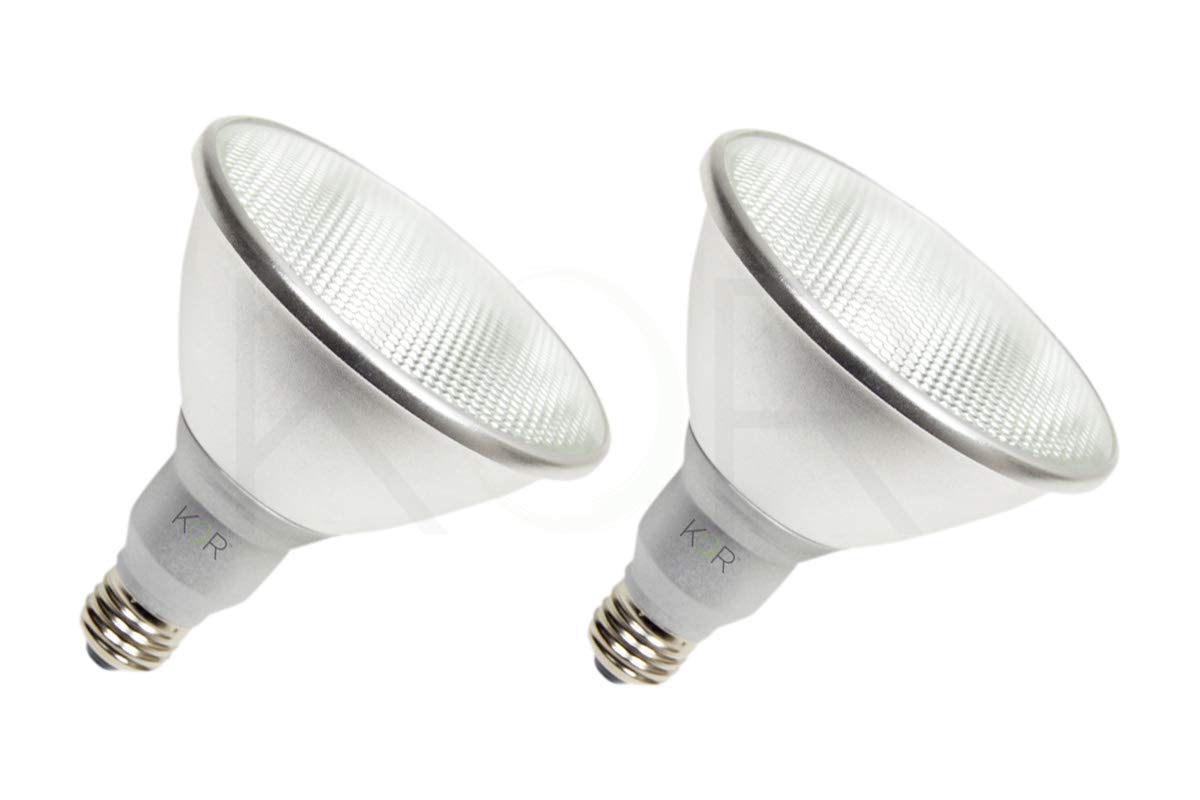 (Pack Of 2) K21471 Led Par38/Fl 120V - 18 Watt High Output (100W Replacement) Par38 Flood - 120 Volt - Led Light Bulbs Indoor &