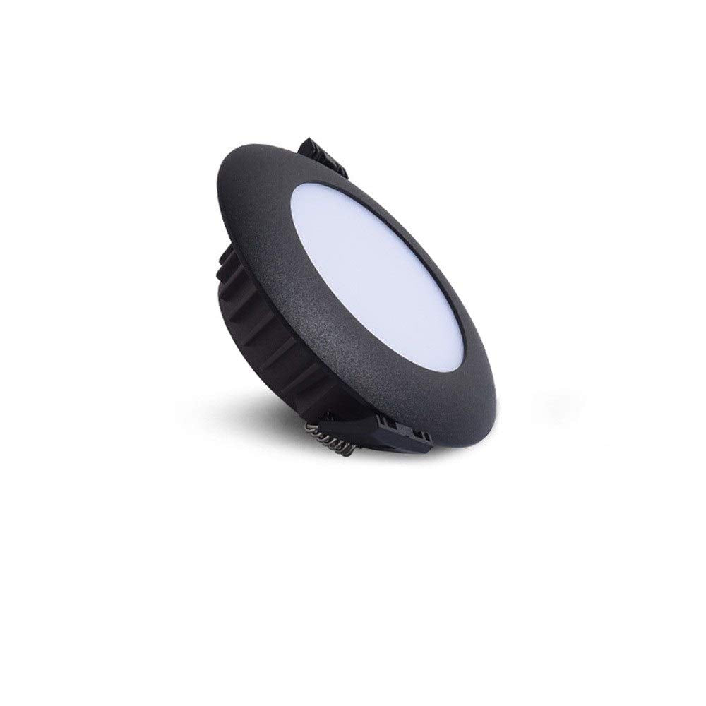 OZZKI Recessed Energy Saving LED Ceiling Lamps Aluminum Round Recessed Downlight Anti-glare Commercial Illumination Ceiling Pane