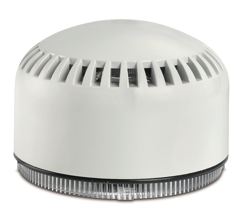 Federal Signal Slm700Gy Streamline Modular Multi-Tone Electronic Sounder, Gray, Required Base Sold Separately, Polycarbonate