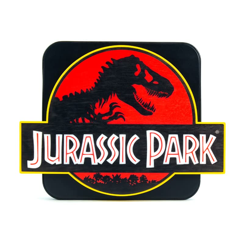 Numskull Jurassic Park 3D Lamp - Ambient Wall Light, 25.7x21.6x8.7 cm, Plastic, Official Jurassic World Merchandise