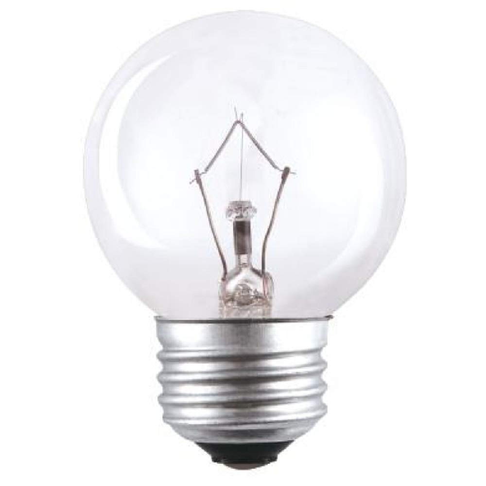 Westinghouse 25W G16.5 Globe Incandescent Bulb E26 Warm White 2-Pack