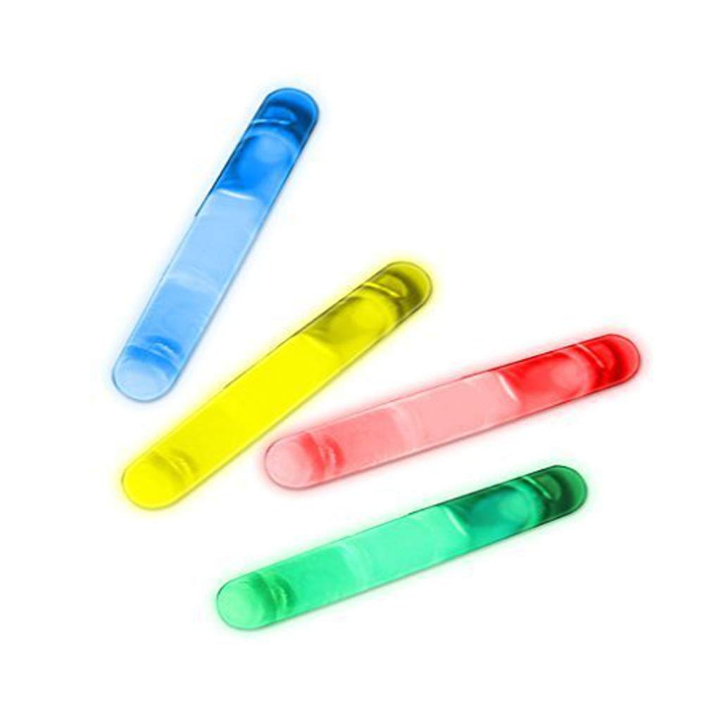 Blinkee Glow Sticks Mini Pack of 50 - Plastic, Small, Assorted Colors, Model 1770000