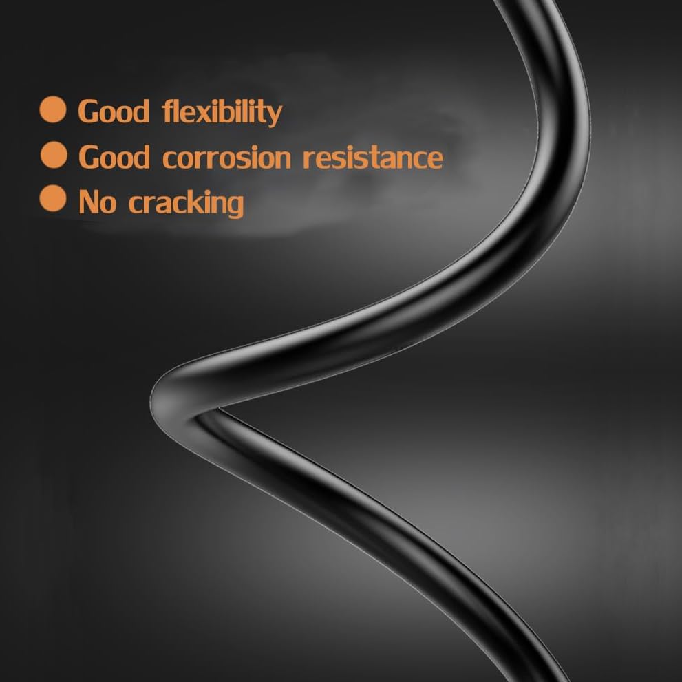 Qofowin 3Pin Waterproof Connector,3 Wire Male Female Plug Led Connector,With 12Awg Ip68 25Cm Extension Cable, For Car, Boat,Truc