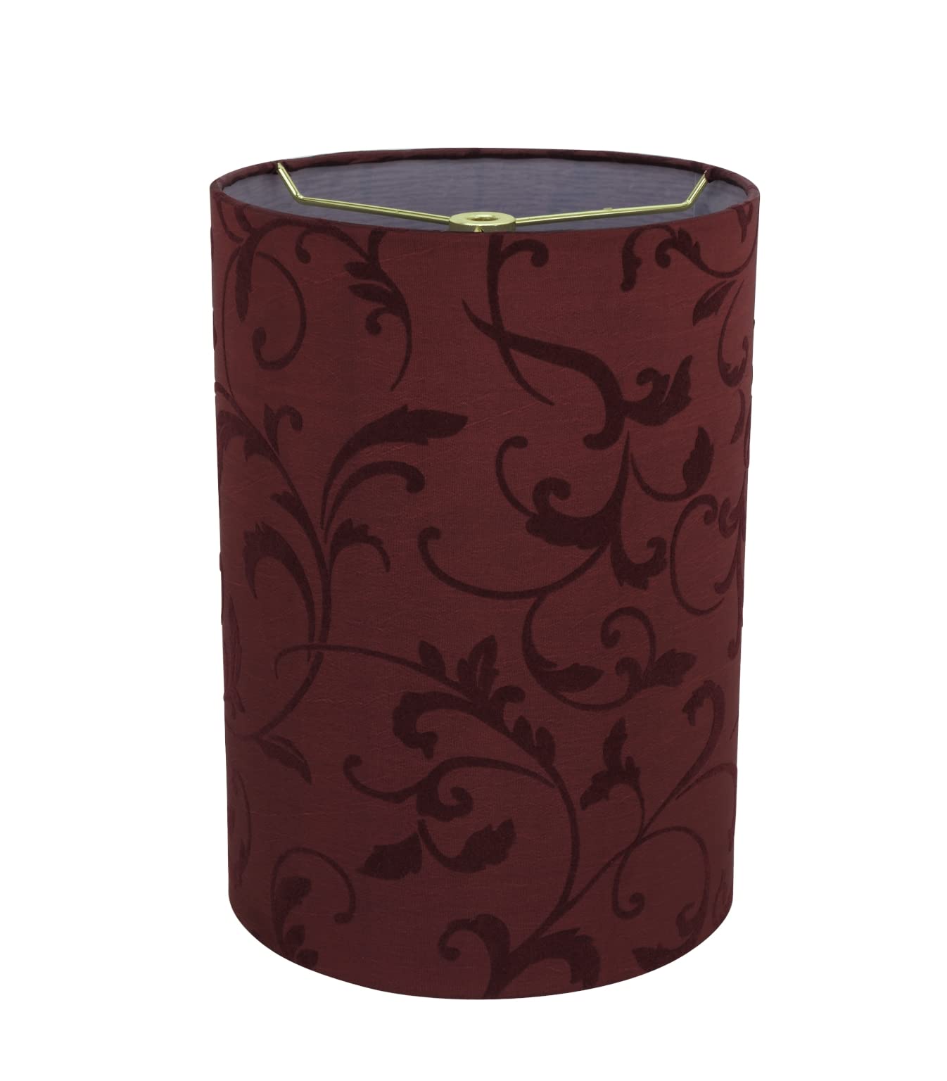 Aspen Creative 31269A Transitional Drum (Cylinder) Shape Spider Construction Lamp Shade 8'' Wide (8'' X 8'' X 11''), Off-White W