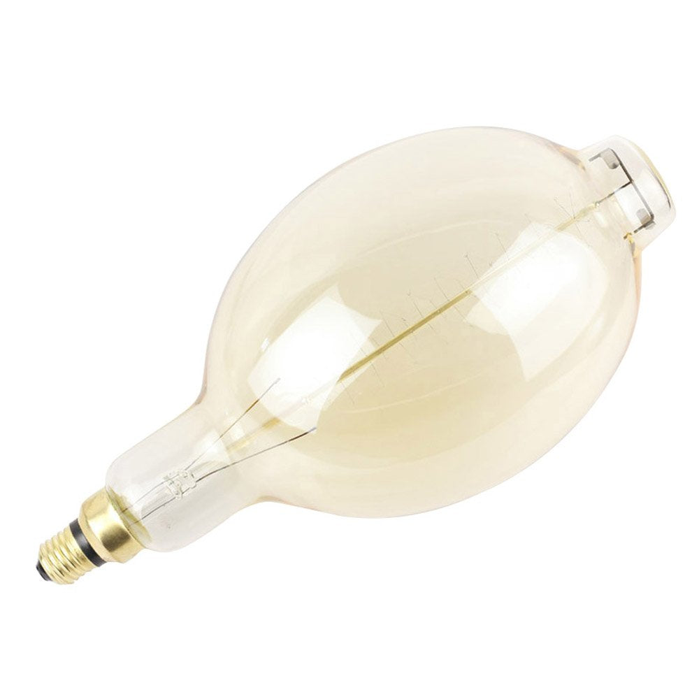 Tianfan Giant Edison Bulb Bt180 Vintage Incandescent 60W Spiral Filament 110/130V E26 Big Size Light Bulb