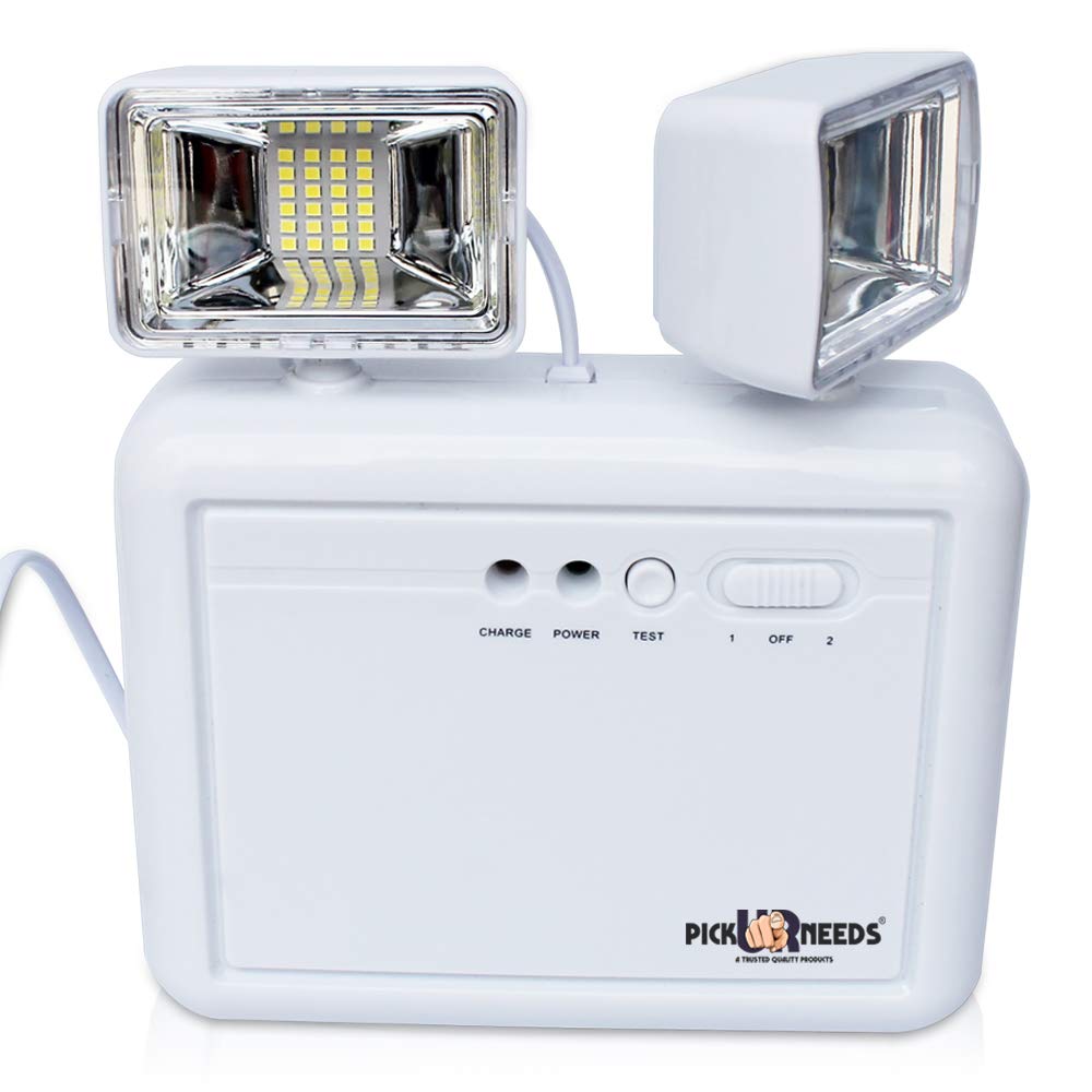 Pick Ur Needs Auto Cut System Led Wall Mounted with Portable & Twin Spot for Commercial Emergency Rechargeable Lightning (Medium