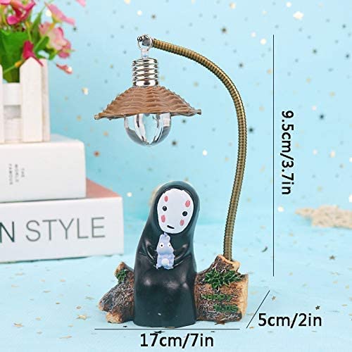 OVANUS No Face Lamp - Mini Resin Lamp for Children - Brown - Model 1 - Unique Home Decor Toy