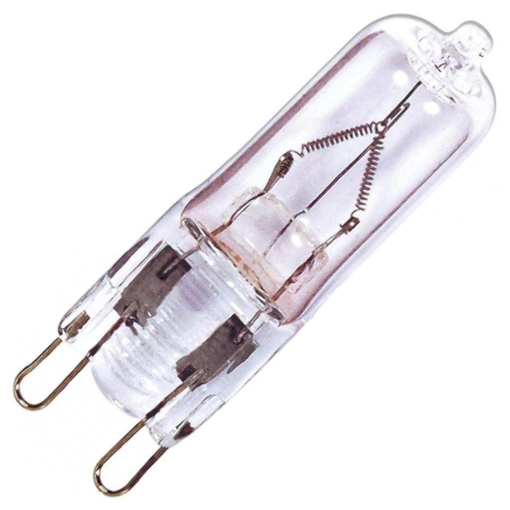 Satco S3544 1/Card 120V 35-Watt T4 G9 Base Light Bulb, Clear