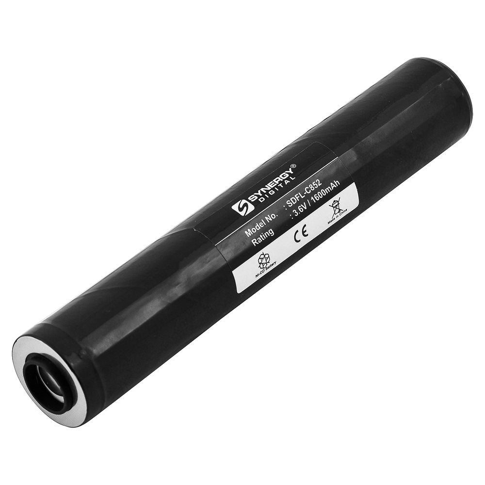 Synergy Digital Flashlight Batteries, Compatible With Streamlight 75175 Flashlight Batteries (Ni-Cd, 3.6V, 1600 Mah), Set Of 3