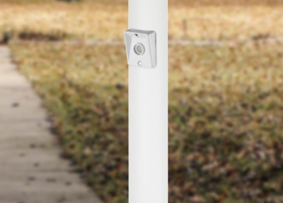Solus SPC-320W White Dusk to Dawn Photocell Light Sensor Switch for Outdoor Lamp Posts, Hardwire, UL Listed, Pack of 1